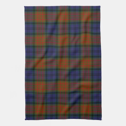 County Longford Irish Tartan Theedoek (Verticaal)