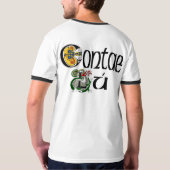 County Louth (Gaelic) T-shirt (Achterkant volledig)