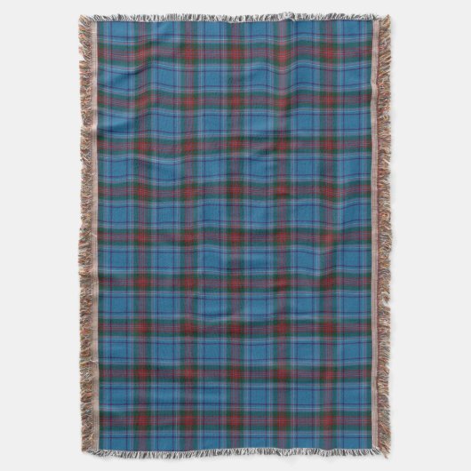 County Louth Irish Tartan Deken (Voorkant Verticaal)