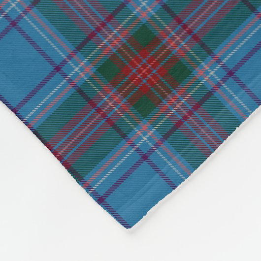 County Louth Irish Tartan Fleece Deken (Hoek)