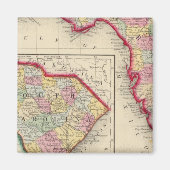 County Map of Florida Magneet (Voorkant)