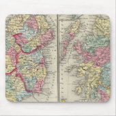 County Map of Scotland Muismat (Voorkant)