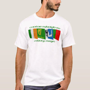 County Mayo Flags T-shirt