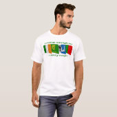 County Mayo Flags T-shirt (Voorkant volledig)
