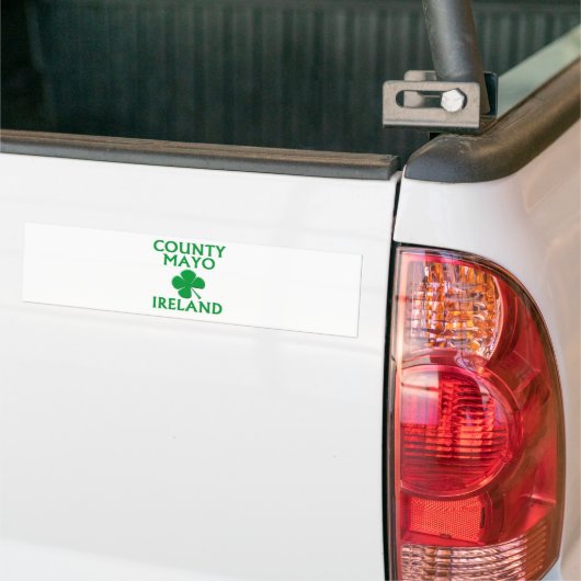 County Mayo, Ierland Bumpersticker (Op Truck)