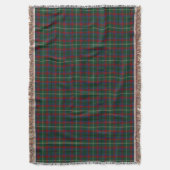 County Mayo Irish Tartan Deken (Voorkant Verticaal)