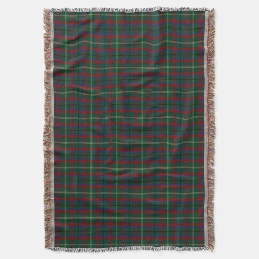 County Mayo Irish Tartan Deken (Voorkant Verticaal)