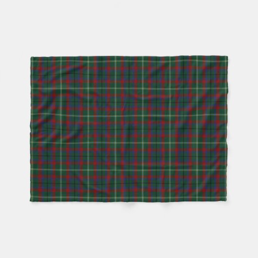County Mayo Irish Tartan Fleece Deken (Voorkant (Horizontaal))