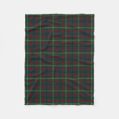 County Mayo Irish Tartan Fleece Deken (Voorkant)
