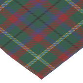 County Mayo Irish Tartan Korte Tafelloper (Hoek)