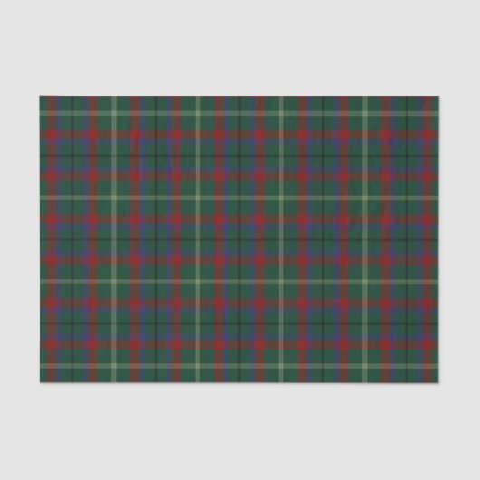 County Mayo Irish Tartan Tissuepapier (Voorkant)