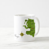 County Mayo Map & Crest Mokken (Voorkant rechts)