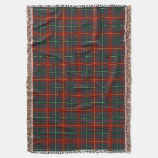 County Meath Irish Tartan Deken (Voorkant Verticaal)