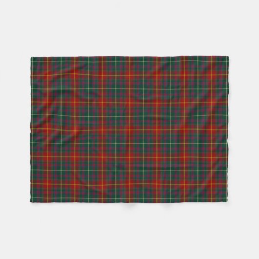 County Meath Irish Tartan Fleece Deken (Voorkant (Horizontaal))