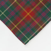 County Meath Irish Tartan Fleece Deken (Hoek)
