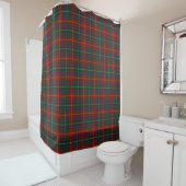 County Meath Irish Tartan Shower Curtain Douchegordijn (In situ)