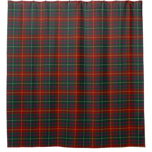County Meath Irish Tartan Shower Curtain Douchegordijn (Voorkant)