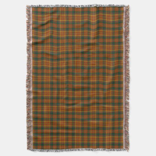 County Monaghan Irish Tartan Deken (Voorkant Verticaal)