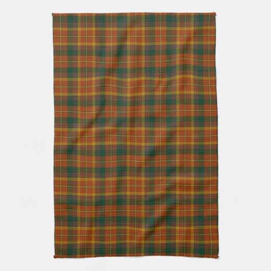 County Monaghan Irish Tartan Theedoek (Verticaal)