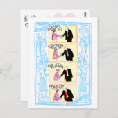 County of Airlie's Handshake Souvenir Briefkaart (Voorkant / Achterkant)