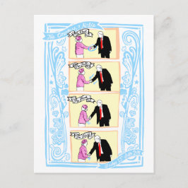 County of Airlie's Handshake Souvenir Briefkaart
