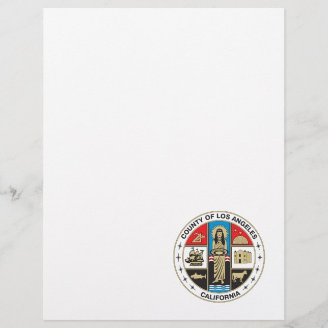 County of Los Angeles seal (Voorkant)