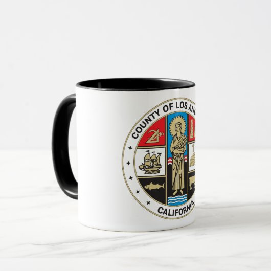 County of Los Angeles seal Mok (Voorkant links)