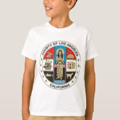 County of Los Angeles seal T-shirt (Voorkant)