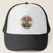 County of Los Angeles seal Trucker Pet (Voorkant)