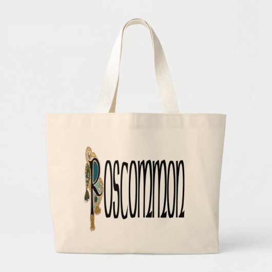 County Roscommon Bag Grote Tote Bag (Voorkant)