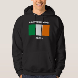 County Roscommon, Ierland met Ierse vlag Hoodie