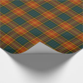 County Roscommon Irish Tartan Cadeaupapier (Hoek)