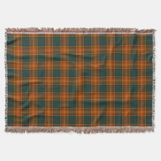 County Roscommon Irish Tartan Deken (Voorkant)