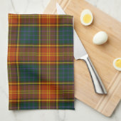 County Roscommon Irish Tartan Theedoek (Quarter Fold)