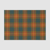 County Roscommon Irish Tartan Tissuepapier (Voorkant)