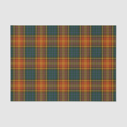 County Roscommon Irish Tartan Tissuepapier (Voorkant)