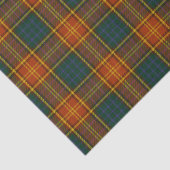 County Roscommon Irish Tartan Tissuepapier (Detail)