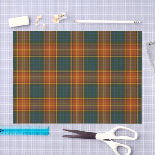 County Roscommon Irish Tartan Tissuepapier (Craft)