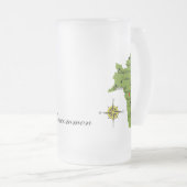 County Roscommon Map & Crest Mokken (Voorkant rechts)