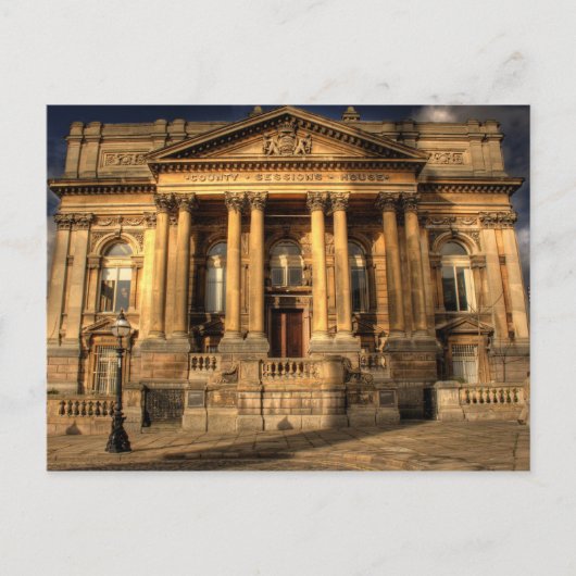 County Sessions House in William Brown Street, Liv Briefkaart (Voorkant)