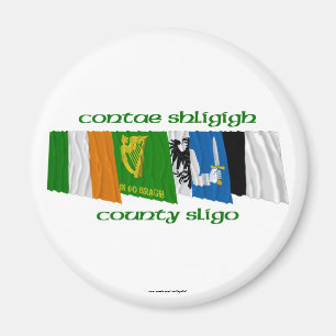 County Sligo Flags Magneet