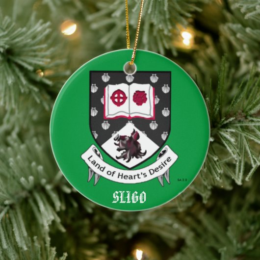 County Sligo Ireland Christmas Ornament (Boom)