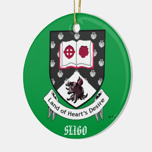 County Sligo Ireland Christmas Ornament (Links)