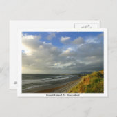 County Sligo Ireland - Strandhill strand Briefkaart (Voorkant / Achterkant)