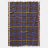 County Sligo Irish Tartan Deken (Voorkant Verticaal)