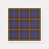 County Sligo Irish Tartan Servetten (Voorkant)