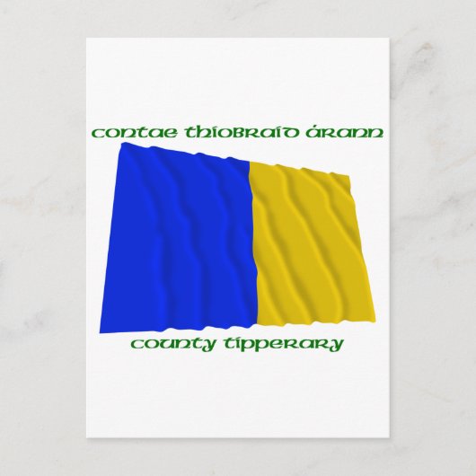 County Tipperary Colors Briefkaart (Voorkant)