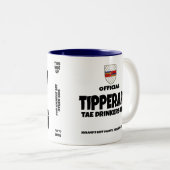 County Tipperary Ierland Two-Tone Coffee Mok (Voorkant rechts)