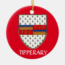 County Tipperary Ireland Kerstversier Keramisch Ornament