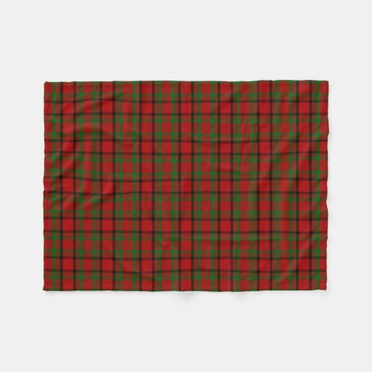 County Tipperary Irish Tartan Fleece Deken (Voorkant (Horizontaal))